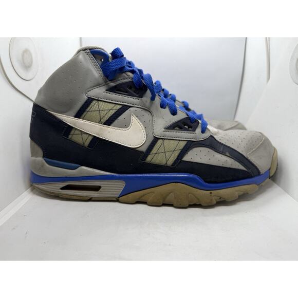 Nike Air Trainer SC High 30234-071 Men’s Size 11.5 Bo Jackson Grey Blue White - Picture 14 of 16